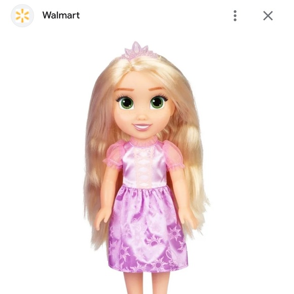 Disney Princess Rapunzel Toddler Doll with Child Size Dress and Accessories - Picture 7 of 12